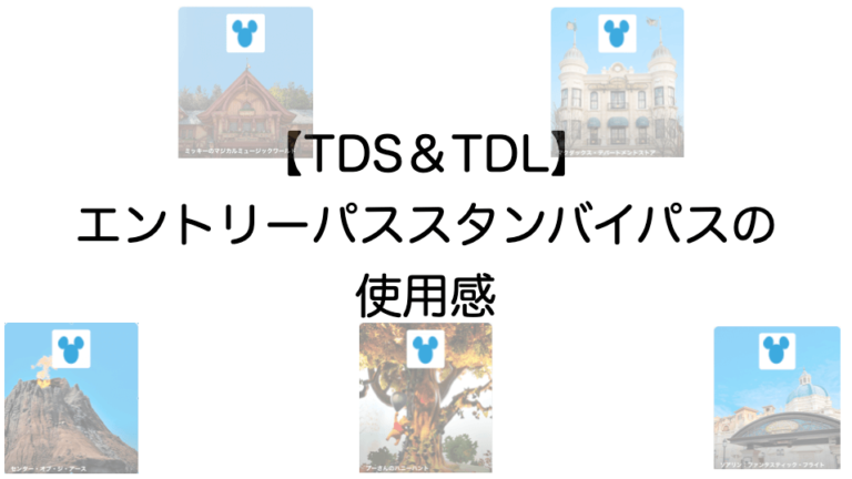 Tds Tdl エントリーパスとスタンバイパスの使用感 いるペンblog